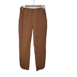 Marine Layer Cord Allison Pull On Pants In Camel Size Small